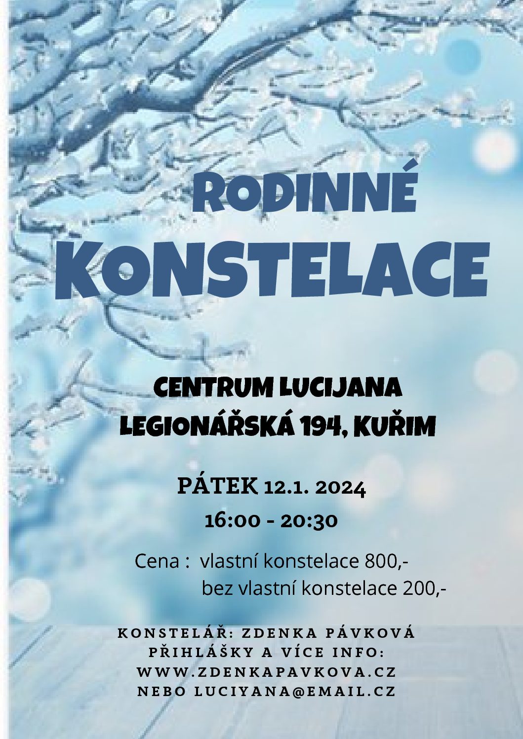 odpolední konstelace 12.1.2024