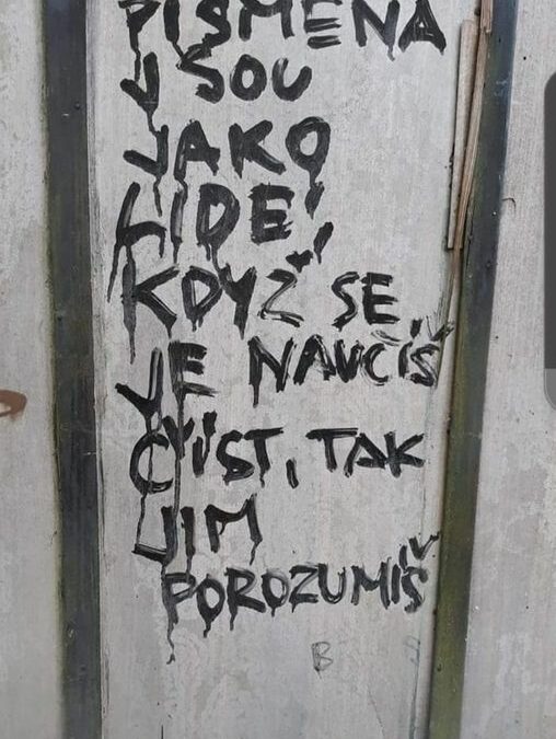PÍSMENA JSOU JAKO LIDÉ